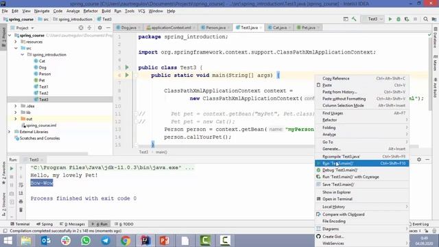 Урок 7 - Dependency Injection с помощью конструктора (Spring для Начинающих) смотреть онлайн