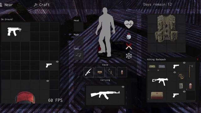 Fan Made DAYZ MOBILE game Solo Base Raid
