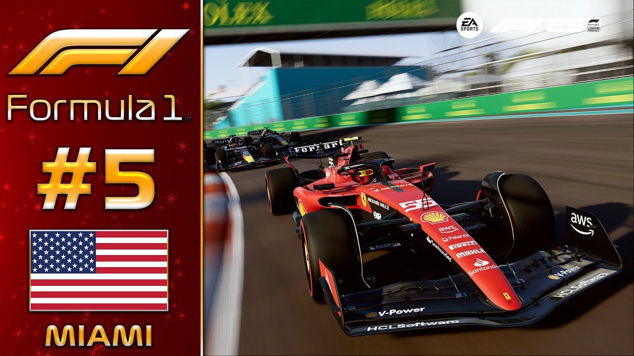 F1 23: ЭТАП 05. МАЙАМИ. 100% ДИСТАНЦИИ. смотреть онлайн