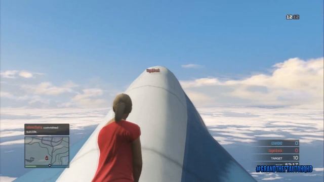 GTA V Online ps3 | 8/18/14 | Cargo Plane Stunts! - GTAHQHD's PoV смотреть онлайн