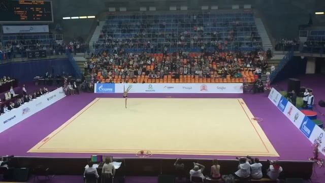 Яна Кудрявцева, обруч, 2015, Россия. смотреть онлайн