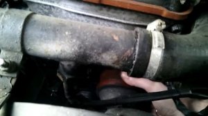 Причина странного звука на ЗМЗ 406 - Вышла из строя помпа водяного насоса.