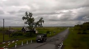 Вид из окна поезда