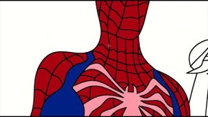 SPIDERMAN COLORING PAGE|человек-паук и бэтмен едут на велосипеде|раскраска мстители|раскраска