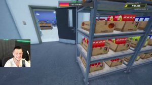 Открыл свою ФРАНШИЗУ _ Grocery Store Simulator №9