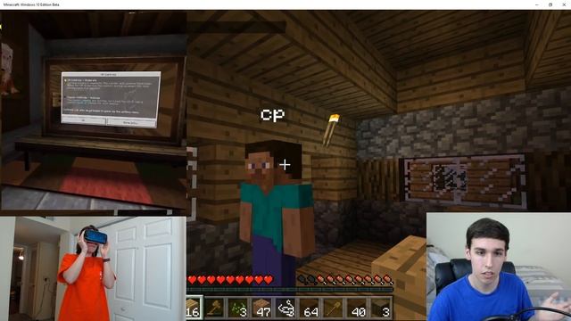 HOW TO PLAY MINECRAFT ON GEAR VR & PC! | Tutorial смотреть онлайн