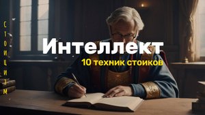 10 МОЩНЫХ стоических техник, которые повысят ваш ИНТЕЛЛЕКТ #философия #стоицизм #психология