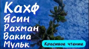 🔊 Сура Кахф, Ясин, Рахман, Вакиа, Мульк. Красивое чтение Корана.