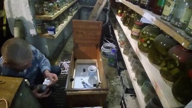делаем подогрев в брудер для перепелов