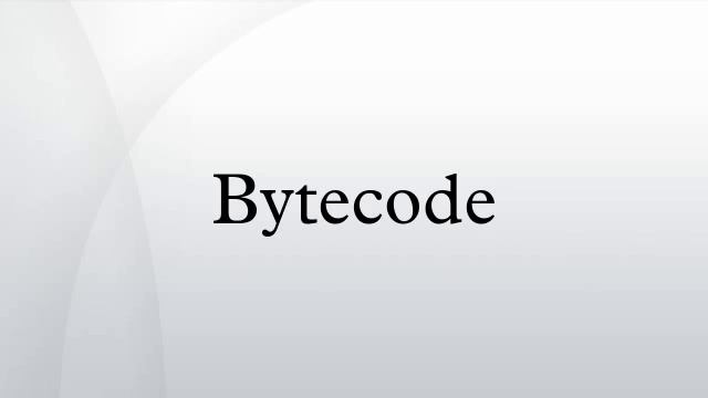 Bytecode