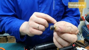 Замена резинки на редукторе Леший 2.0, когда травит где то там...