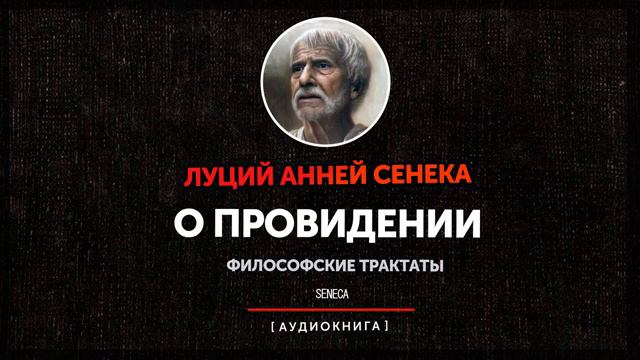 Луций Анней Сенека. О Провидении, или О том, почему с хорошими людьми случаются неприятности.