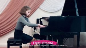 Кузьмина Маргарита. Фортепиано/ Глинка-Балакирев  "Жаворонок" | РАДУГА ДЕТСТВА