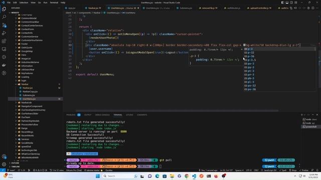 How to Design User-menu in React JS || Step-by-Step Guide