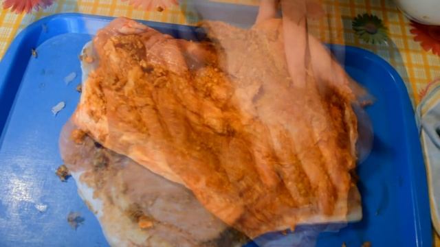 Свиной подчерёвок в духовке. Смачный.