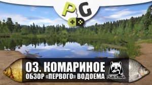 2020 АРХИВ Русская Рыбалка 4 - Озеро Комариное, Обзор водоема (Potryasov Game)