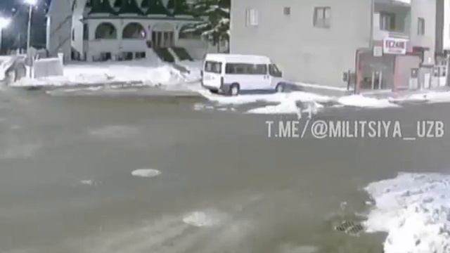 Туркияда зил-зиладан бир неча дакика олдин.