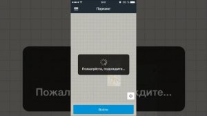Парковки Санкт-Петербурга. Работа приложения на IOS