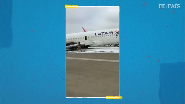 Un ACCIDENTE aéreo en el aeropuerto de Lima | El País смотреть онлайн