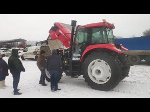 Привезли трактор с автопилотом. YTO 1304