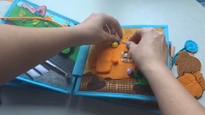 Развивающая книжка из фетра № 19