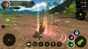 СИМУЛЯТОР ТИГРА ОНЛАЙН эпизод 2 - SIMULATOR TIGER ONLINE игровой мультик про животных ВИДЕО для дет