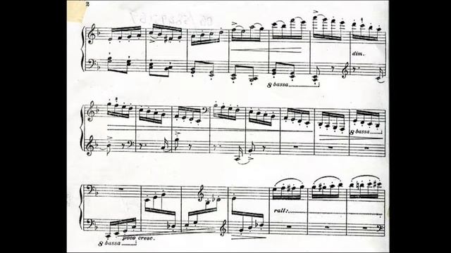 Domenico Alaleona - La Città Fiorita parte 2 - video score