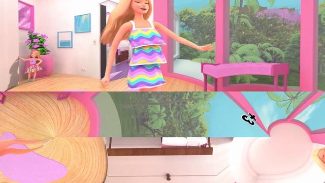 Barbie Россия | ВИРТУАЛЬНЫЙ 360° ТУР С БАРБИ ПО НОВОМУ ДОМУ МЕЧТЫ #Дом Мечты НОВАЯ ВЕРСИЯ | +3 смотреть онлайн