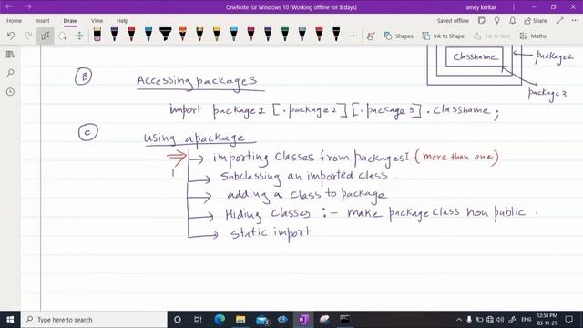 UNIT2 LECTURE 20 PACKAGES IN JAVA смотреть онлайн
