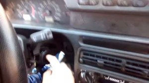 Как завести ваз 2115 без ключа.