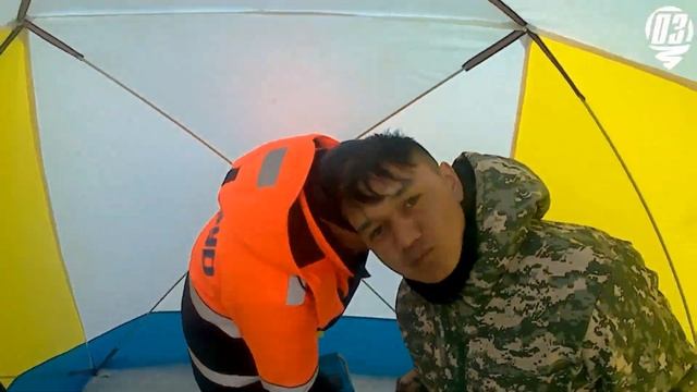 Зимняя рыбалка на омуля. Байкал 2023 г. смотреть онлайн