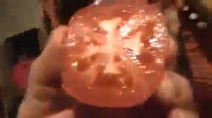 Санбой нашел необычный помидор