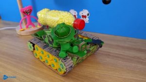 Pea Pea Transforms into Superheroes for Food - Cartoon for kids