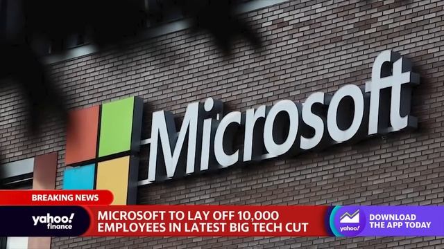 Microsoft to lay off 10,000 employees, about 4.5% of workforce смотреть онлайн