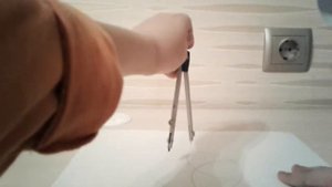 Как сделать цветок ? Используя только циркуль