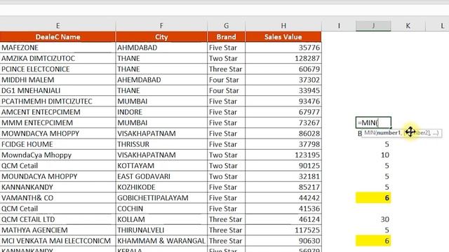 Microsoft Excel for Beginners Part 3 | Top 10 Basic Microsoft Excel Formulas in Tamil
