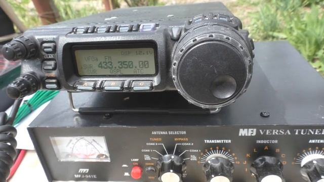 Антенны ATAS25 и диполь. Сравнение их работы на диапазоне 40 метров. УКВ тест АТАС 25. Часть 1. смотреть онлайн