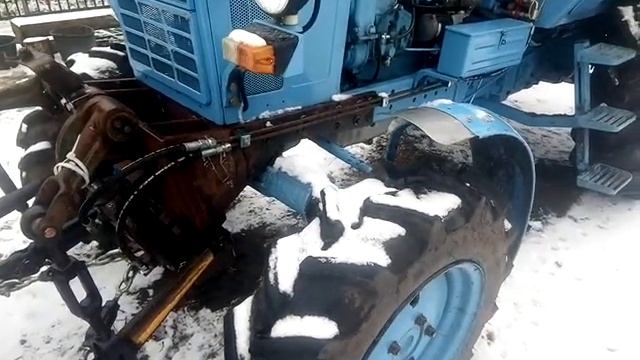 МТЗ. самодельная передняя навеска на МТЗ . смотреть онлайн