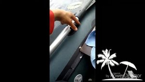 Держатель удочки для ПВХ лодки своими руками..лайфхак.