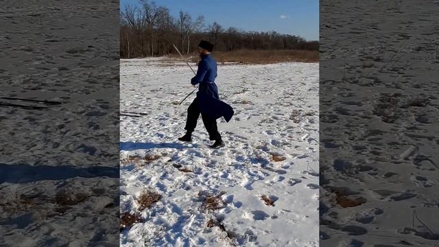 СКО "Станица Радонежская" международные онлайн соревнования по фланкировке казачьей шашкой 19.12.20