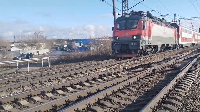 Эп20 номер:013 на станции: Балабаново снято: совместно с Калужскими Железными дорогами. 24.03.23. смотреть онлайн