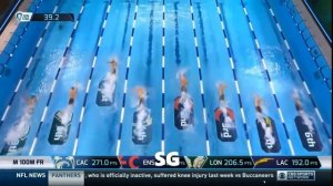 Калеб Дрейзел рекорд Америки 100 вольный стиль