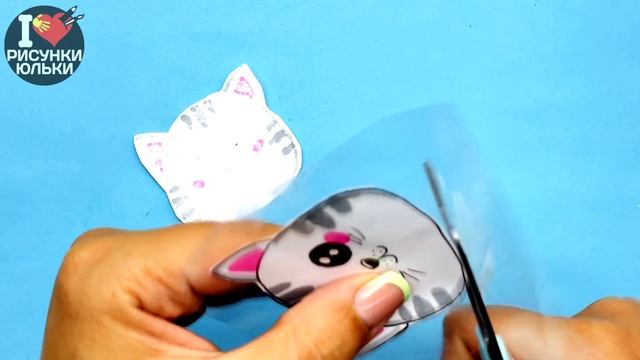 Как сделать Мини Сквиши - НАКЛЕЙКИ своими руками | DIY | Рисунки Юльки наклейки сквиши смотреть онлайн