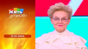 Жить здорово! Выпуск от 31.01.2024