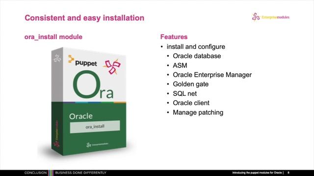 Introducing our puppet modules for oracle databases смотреть онлайн