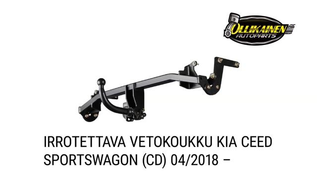 Irrotettava Vetokoukku Kia Ceed Sportswagon (CD) 04/2018 – смотреть онлайн