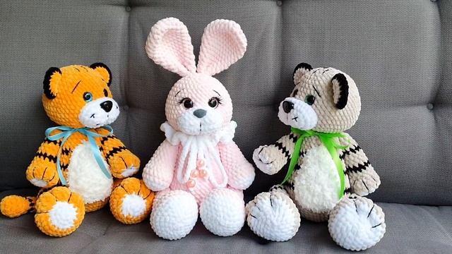 Зайка или тигрёнок и все по одному мк от Юлии Имгрунт смотреть онлайн