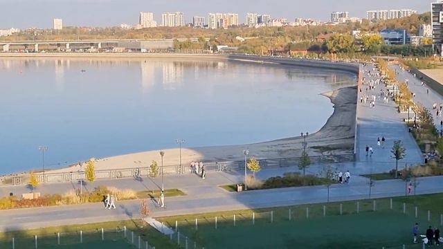 Казань, река Казанка, сентябрь 2023