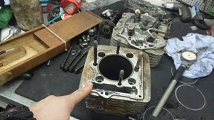 Honda xr400r цпг Кратко из сервиса