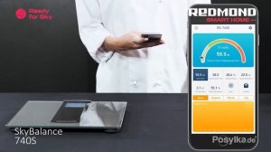 Как синхронизировать умные весы REDMOND SkyBalance 740S с приложением Ready for Sky
